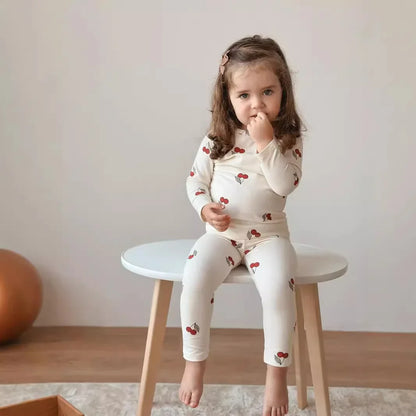 Cotton 2-Piece Pajama Set for Toddlers 1-6T