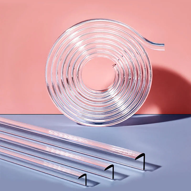 Clear PVC Corner Protectors for Baby Safety at Home