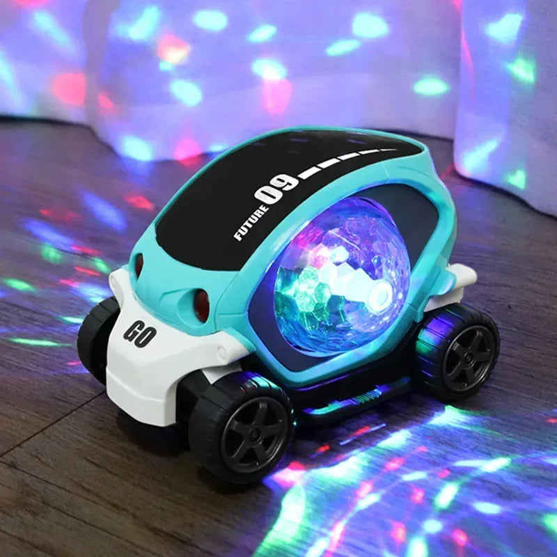 Toddler Electronic Car Toy for Crawling and Tummy Time