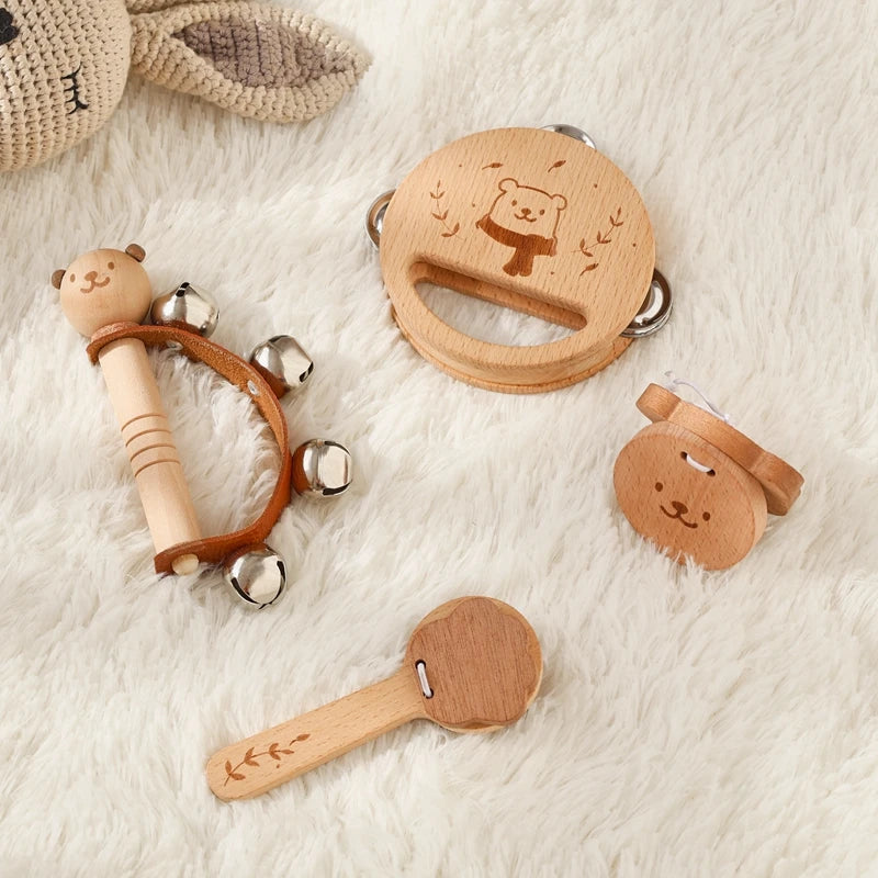 Wooden Xylophone Musical Toy for Babies 0-3 Years