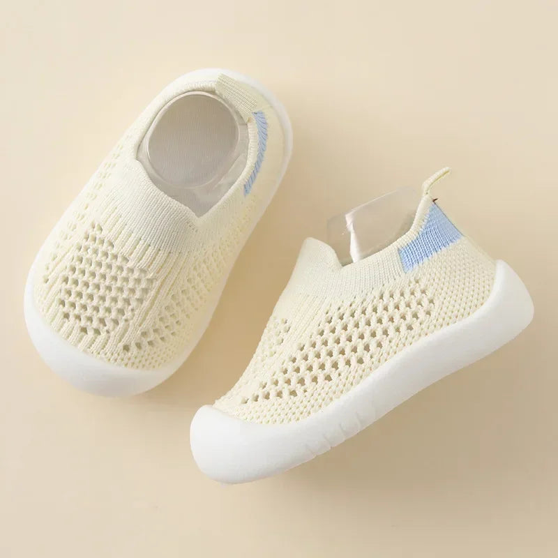 Breathable Mesh Slip-On Sneakers for Toddlers 0-3T