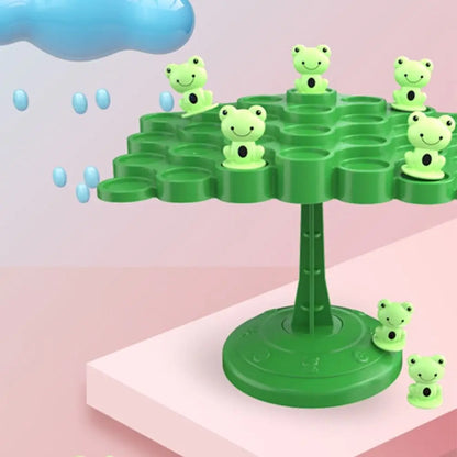 Frog Balance Tree Math Game for Kids - Family Fun Activity