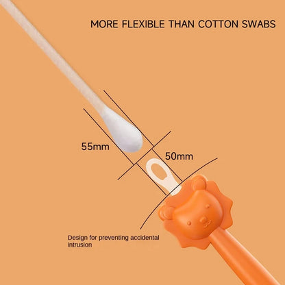 Silicone Baby Ear Wax Cleaner with Double-Headed Spoon