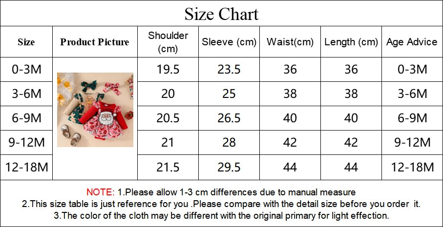 Tree Print Red Corduroy Baby Girl Dress for New Year's Eve