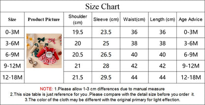 Tree Print Red Corduroy Baby Girl Dress for New Year's Eve