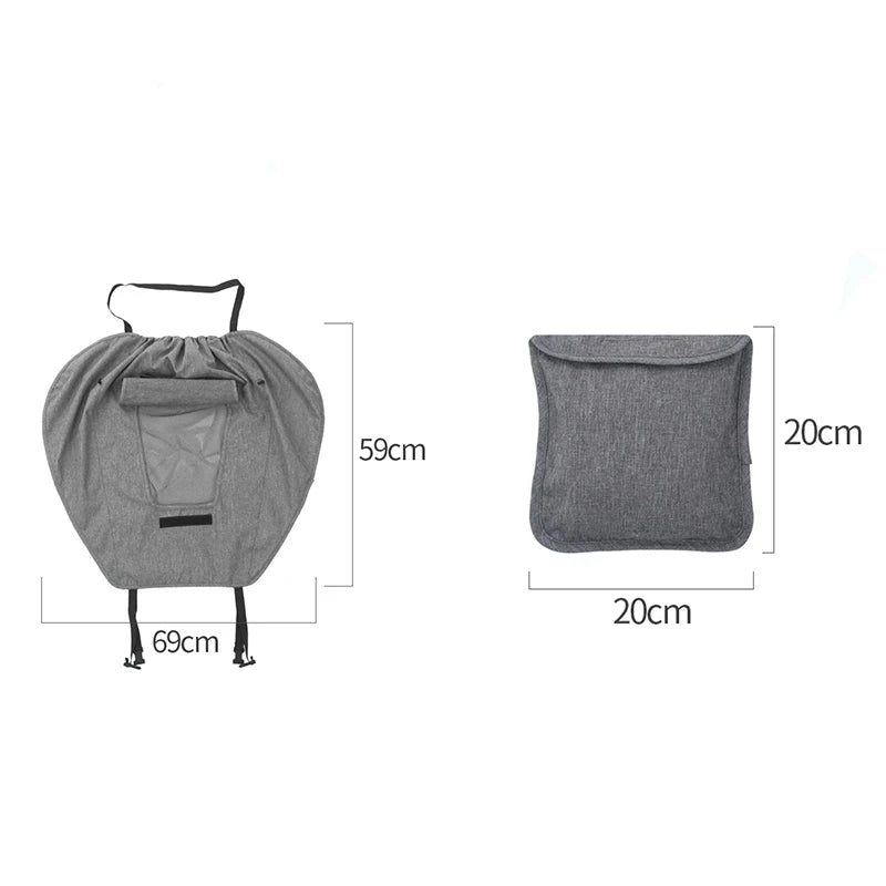 Baby Stroller Sunshade Canopy Cover for UV Protection