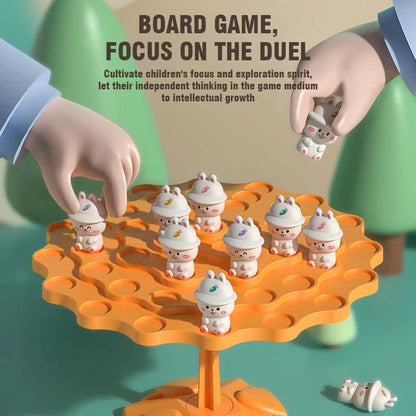Frog Balance Tree Math Game for Kids - Family Fun Activity