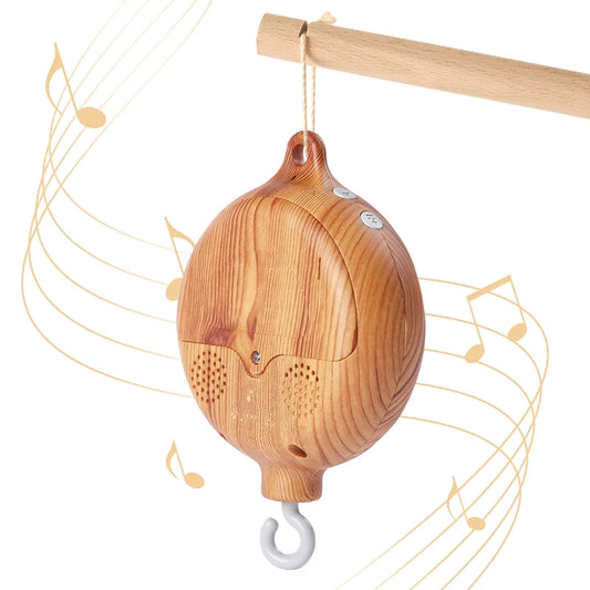 Baby Crib Music Box Rattle - Soothing Toy for Newborns