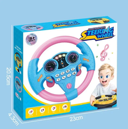 Kids Steering Wheel Toy for Early Education and Play