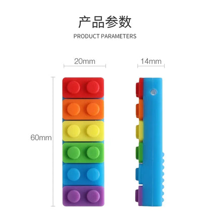 Silicone Chew Necklace for Kids with Sensory Needs