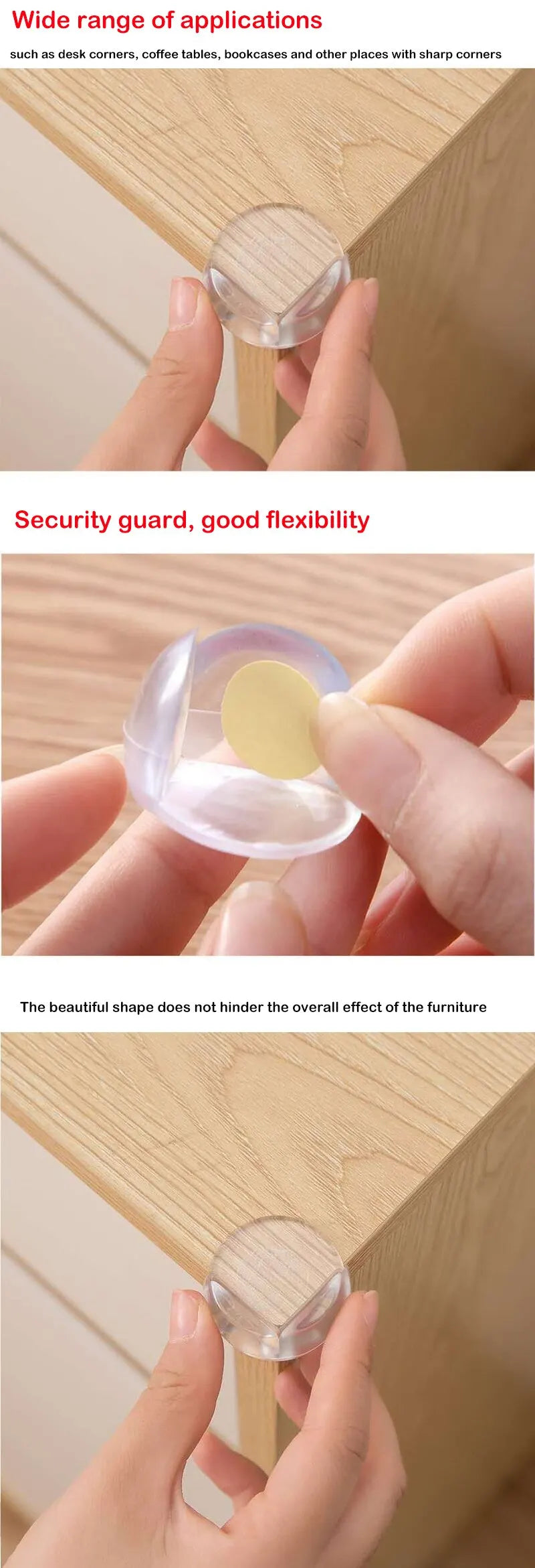 Transparent Corner Guards for Child Safety - 4/12PCS