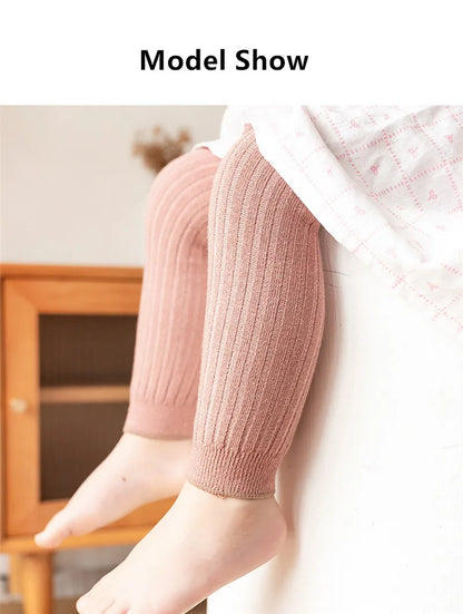 Cotton Stretch Leggings for Baby Boys and Girls (0-6 Years)