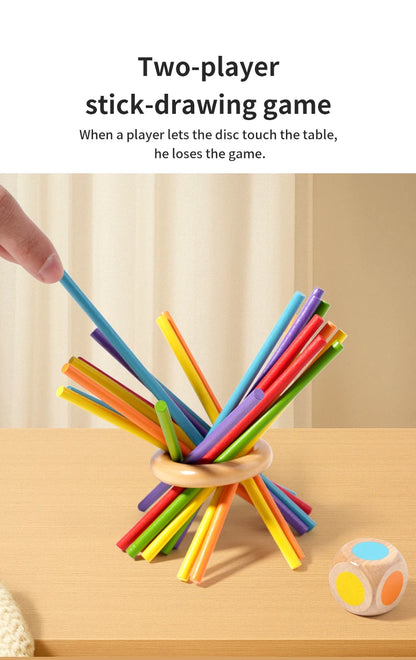 Montessori Wooden Counting Sticks Toy for Kids