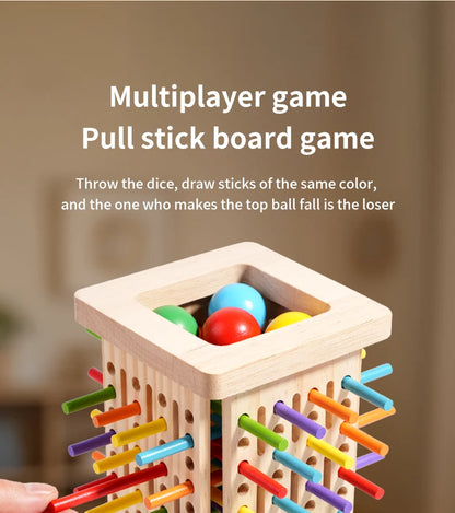 Montessori Wooden Counting Sticks Toy for Kids