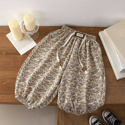 Kids Summer Jogger Pants for Boys and Girls, Solid Colors