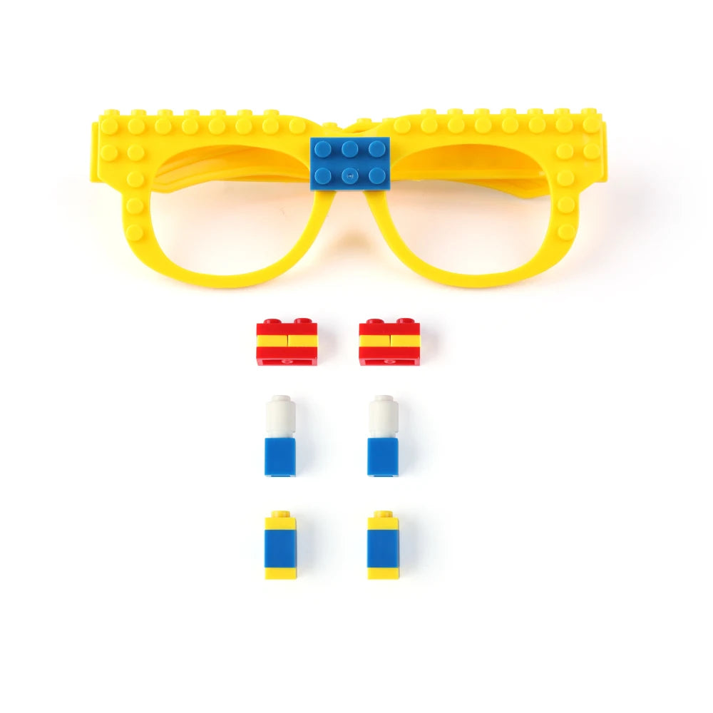 DIY Building Block Glasses Baseplate for Party Decor