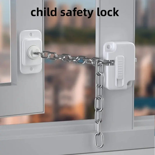 Adjustable Child Safety Locks for Windows and Doors