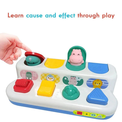 Montessori Cause and Effect Sensory Toy for Babies