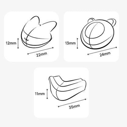 Baby Corner Protectors - Soft Silicone Safety Bumpers 4pcs