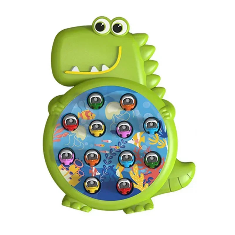 Wooden Fishing Toy Set for Kids - Interactive Marine Life Game