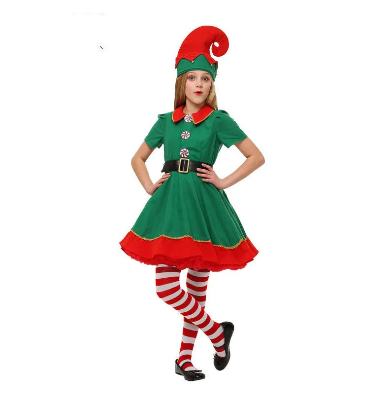 Baby Christmas Outfit - Elf on the Shelf Costume for Babies & Kids | Family Christmas Costume Set