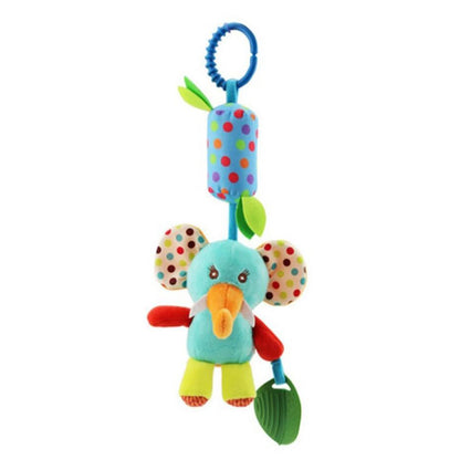 Baby Rattle Teether Toy with Music and Grip Training Giraffe
