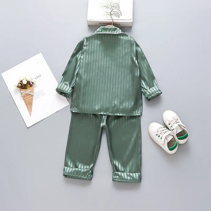 Baby Boys and Girls Long Sleeved Pajama Set 2-Piece Outfit