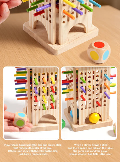 Montessori Wooden Counting Sticks Toy for Kids