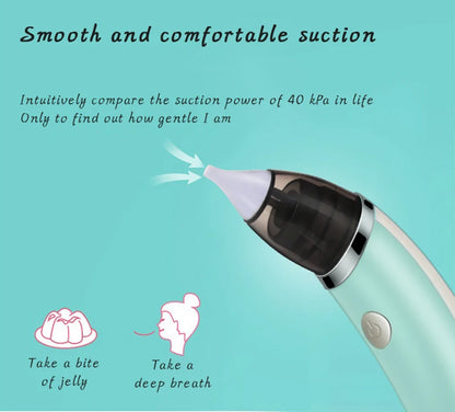 Electric Baby Nasal Aspirator for Safe Snot Removal