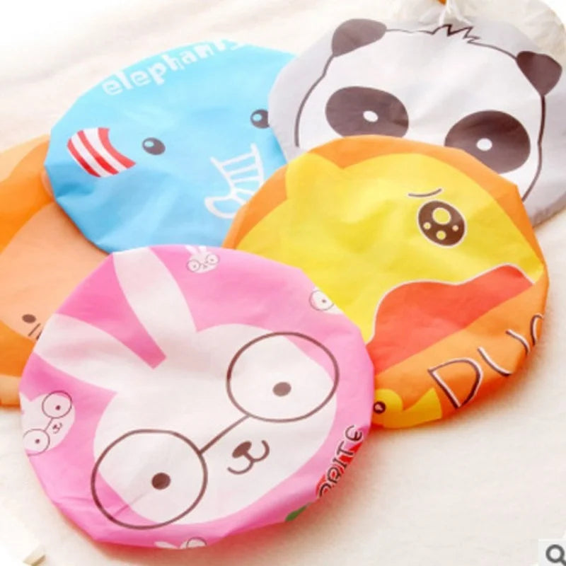 Waterproof Baby Shampoo Cap for Kids with Ear Protection