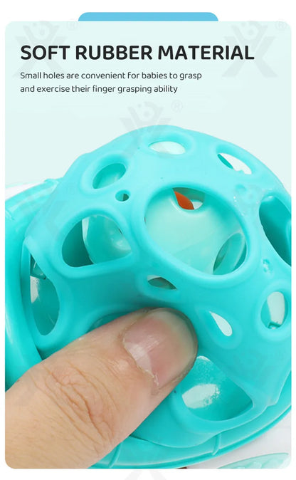 Soft Rubber Push and Go Cars for Infants 6-12 Months