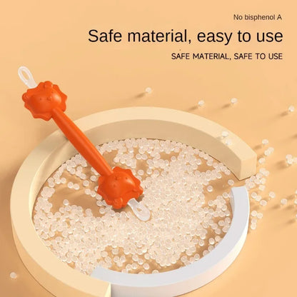 Silicone Baby Ear Wax Cleaner with Double-Headed Spoon