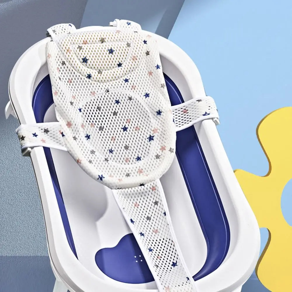 Adjustable Anti-Slip Baby Bath Cushion and Pillow Mat
