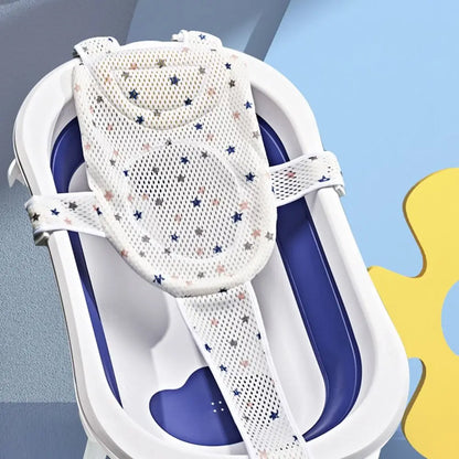 Adjustable Anti-Slip Baby Bath Cushion and Pillow Mat
