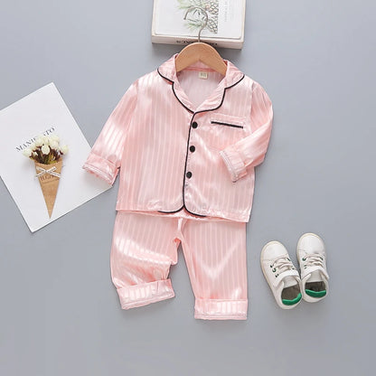 Baby Boys and Girls Long Sleeved Pajama Set 2-Piece Outfit