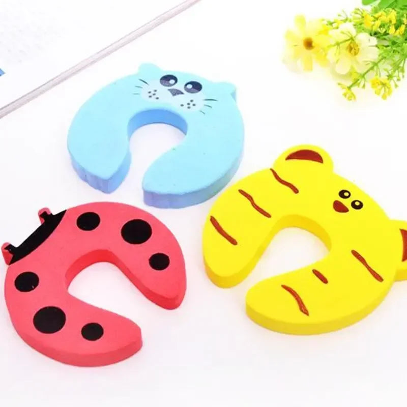 Baby Safety Door Stopper - Child Finger Protector Animals