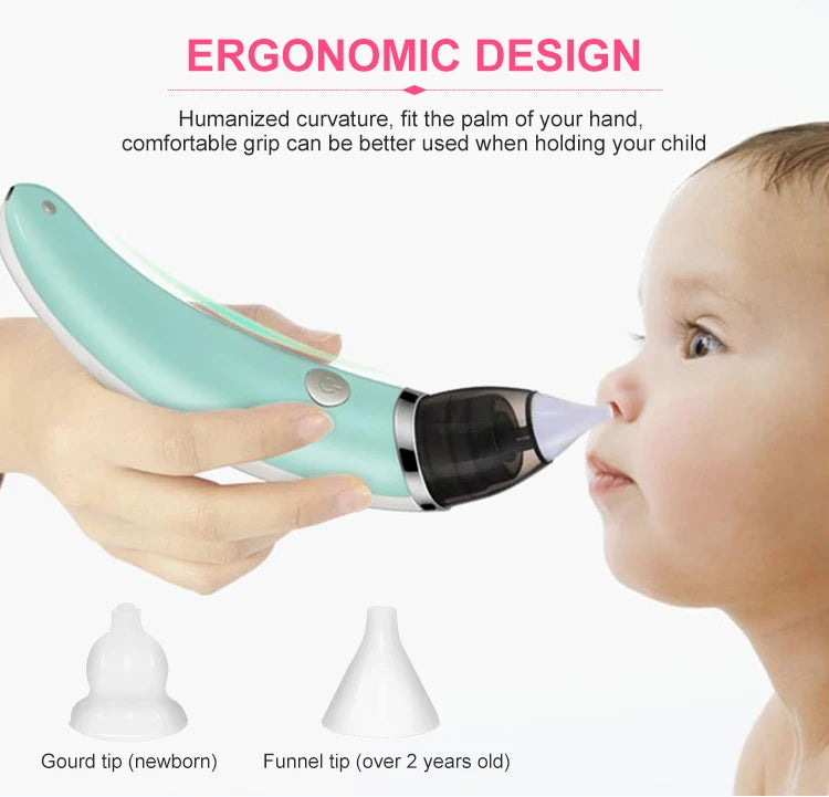 Electric Baby Nasal Aspirator for Safe Snot Removal
