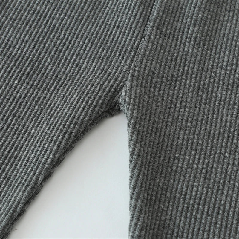 Cotton High Waist Leggings for Baby Girls and Boys