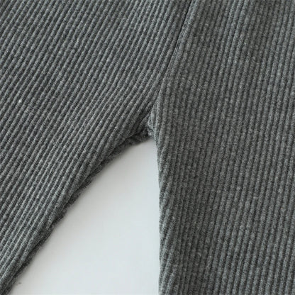 Cotton High Waist Leggings for Baby Girls and Boys