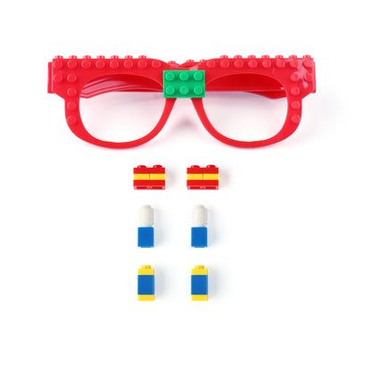 DIY Building Block Glasses Baseplate for Party Decor