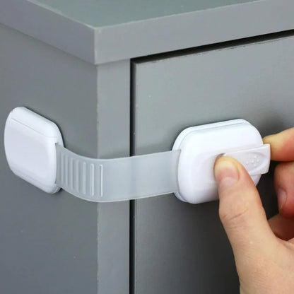 Child Safety Cabinet Locks - Adhesive Drawer Latches