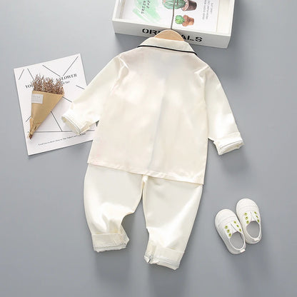 Baby Boys and Girls Long Sleeved Pajama Set 2-Piece Outfit