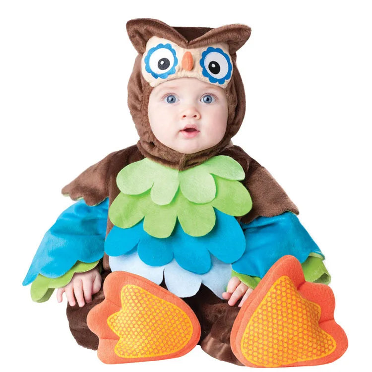 Infant Baby Girls' Holiday Costume Rompers - Lion & Dinosaur
