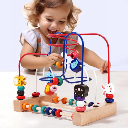 Educational Building Blocks and Beads for Toddlers 1-3 Years