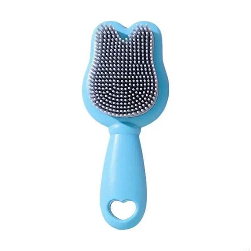 Silicone Scalp Massager Brush for Babies with Cartoon Design