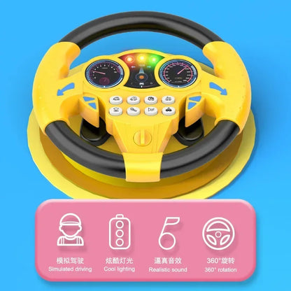 Kids Steering Wheel Toy for Early Education and Play