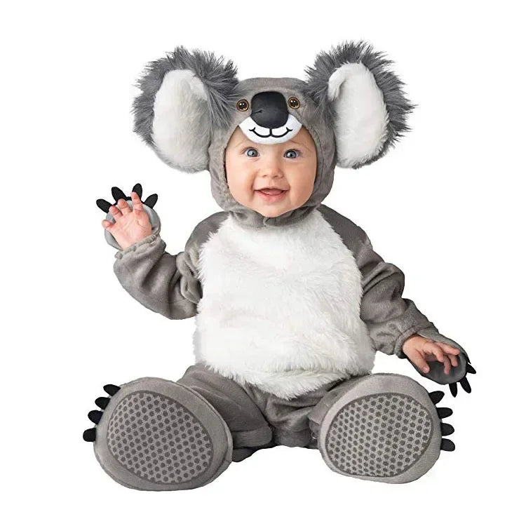 Infant Baby Girls' Holiday Costume Rompers - Lion & Dinosaur