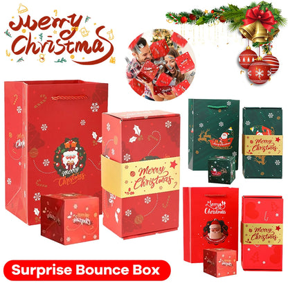 DIY Pop-Up Christmas Gift Box for Surprise Money or Gifts