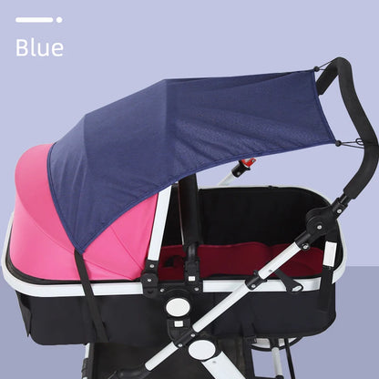 Baby Stroller Sunshade Canopy Cover for UV Protection