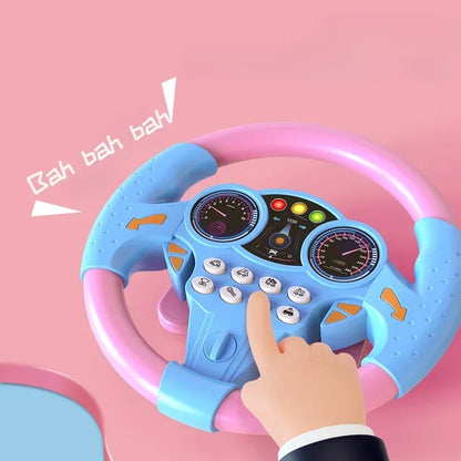 Kids Steering Wheel Toy for Early Education and Play